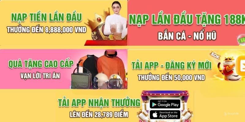 Khách hàng mới được hưởng ưu đãi chào mừng