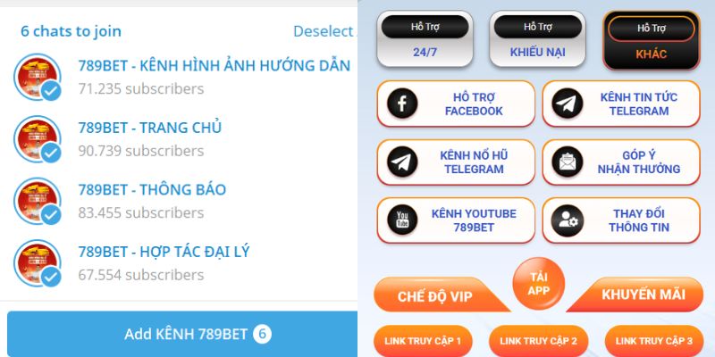 Gia nhập nhóm kín trên nền tảng Telegram ngay hôm nay