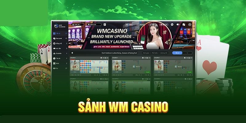 Tổng hợp phòng chơi tại sảnh game Casino WM